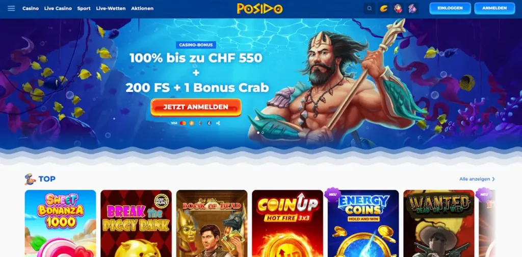 Posido Homepage